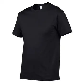 Barva Majica s kratkimi rokavi Moški Črni In Beli bombaža T-srajce Poletje Skateboard Tee Fant Skate Tshirt Vrhovi Eu Plus velikost XS-M-2XL