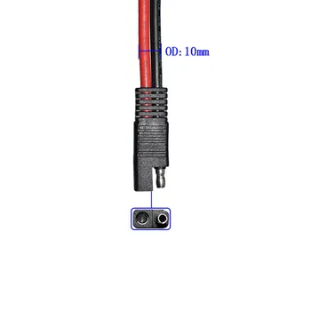 Baterija Kabel za Polnjenje, Sae, da O Obroč Priključni Konektorji Pas 10AWG Hitro Ločite z 1 Sae Obratno Polariteto Priključkov.
