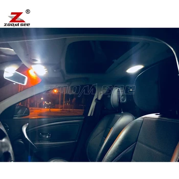 Bel Avto LED vrata prtljažnik žarnica + LED Notranja kupola zemljevid luči Komplet za Renault Megane I II III IV 1 2 3 4 CC ( leta 1995 do leta 2017 )