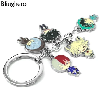 Blinghero Anime Junak Kovinski Obesek Keychain Ključnih Verige Osebnost Keyring Ključa Imetnika Darilo BH0628