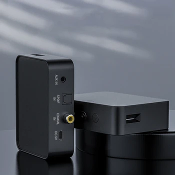 Bluetooth 5.0 Audio Optični Oddajnik RCA Koaksialni 3,5 mm Priključek Aux Brezžični Adapter TF Card Reader Pretvornik za Avto TV