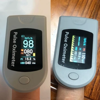 Bluetooth Prsta Impulz Oximeter Srčni Utrip Krvi Kisik Nasičenost Monitor Avgust 10 20 Dropship