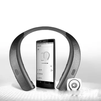 Bluetooth Slušalke Lahki Stereo Neckband Brezžično Slušalko Z zvočnik za Športne Vadbe