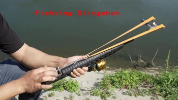 Boj Bog puška katapult lov katapult močno ribe streljanje katapult prostem lov streljanje dvojna varnost naprave, CNC