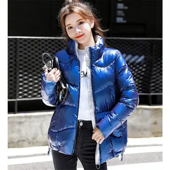 Bombaž, oblazinjeni oblačil žensk 2020 novi korejski študent vsestranski svetlo kratko navzdol bombaž plašč zimski plašč suknjič bombaž