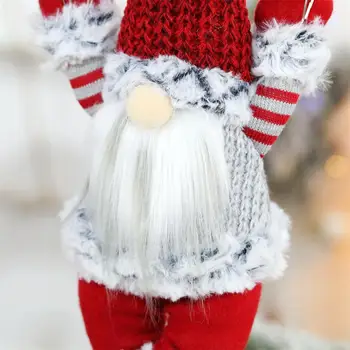 Božič Obesek Švedski Santa Volne Srčkan Gnome Lutka Božič Doll Obesek Ustvarjalne Christmas Tree Okraski Za Dom