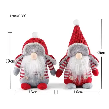 Božič Švedski Gnome Santa Plišastih Igrač Lutka Okraski Počitniških Domov Stranka Dekoracijo Otroci Božič Doma Stranka Dekor Darilo