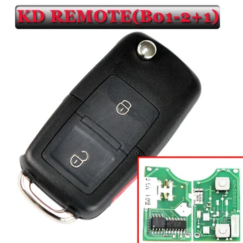 Brezplačna dostava(1piece) B01 2+1 Gumb kd daljinski ključ za vw Slog ključ Za KD900(KD200) Stroj