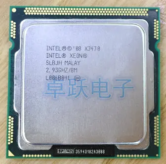 Brezplačna dostava lntel X3470 Quad Core 2.93 GHz LGA 1156 95W 8M Cache CPU Desktop enako i7 870 scrattered kosov