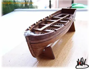 Brezplačna dostava Merilu 1/48 Hi-Q lesene rešilni čoln model kompleti Splošni model rešilni čoln