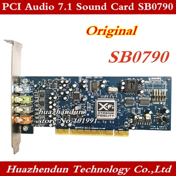 Brezplačna dostava Originalno KARTICO CREATIVE SOUND BLASTER SB0790 PCI 7.1 zvočna kartica SB0790