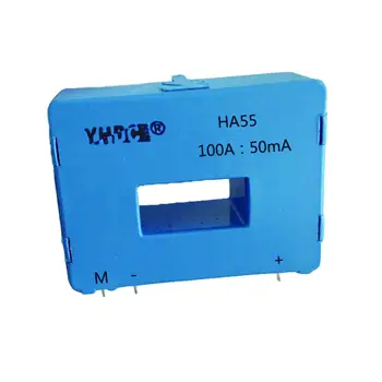 Brezplačna dostava YHDC HA55 vhod ± 100A izhod ±50mA dvorani učinek zaprte zanke tok senzor, trenutno pretvornik