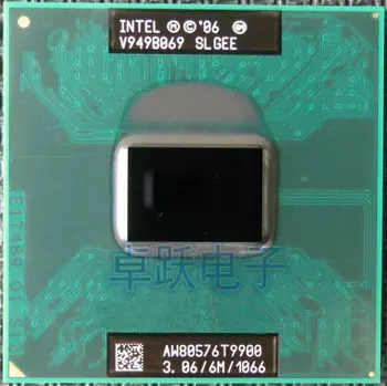 Brezplačna Dostava za intel CPU prenosnik Core 2 Duo T9900 CPU 6M Cache/3.06 GHz/1066/Dual-Core Socket 479 procesor t9600 p9600 GM45 PM45