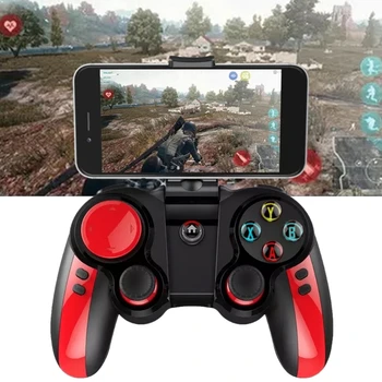 Brezžična tehnologija Bluetooth Gamepad Sproži s Stojalom Pametni Palčko mobilni telefon Krmilnik za Igre za Mobilni Telefon