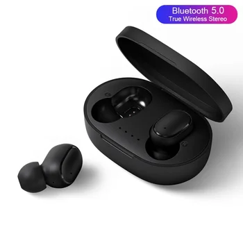 Brezžične Slušalke Bluetooth Slušalke A6S TWS Zmanjšanje Hrupa Stereo Čepkov Športne Slušalke Samodejno Seznanjanje Slušalke z Dvojno Mic