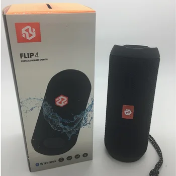 CrazyCube Flip 4 Prenosni IPX7 Nepremočljiva Bluetooth Zvočnik s 6W dvojni pasivni bas Enoto, Stereo Surround kot jbl