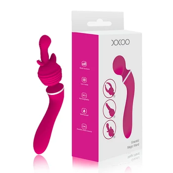 CRDC 3 Glavo Prilogo Močan Ustni Klitoris Vibratorji za Ženske G Spot Stimulator 10 Speed USB Polnjenje AV Čarobno Palico Massager Odraslih