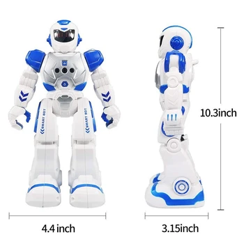 Daljinski Nadzor Robota Za Otroke ligent Programabilni Robot Z Infrardečim Krmilnik Igrače,Ples,Petje,Led Oči,Poteza Sledu