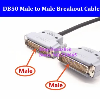 DB50 D-SUB DR-50 50 zatiči Moški moški Signala, Terminalska Zlom Priključek Datum adapter žice Kabel 0,5 M/1M/3M/5M