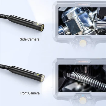 DEPSTECH Borescope 1080P Dual-Objektiv Endoskop 7.9 mm HD-Pregledovalna Kamera s 5