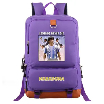 Diego Maradona Nogomet Nahrbtnik Ženske Moški Večfunkcijsko Laptop Potovalna Torba Fant Dekle Učenci Šole Na Prostem Daypack