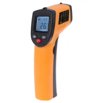 Digitalni gm320 Infrardeči Termometer, ki niso stik infrardeči termometer merilnik temperature Industrijske Pyrometer IR Točke Pištolo -50~380