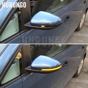 Dinamični Blinker Strani Ogledalo indikator Za Volkswagen Golf MK6 GTI 6 R skladu VI R20 LED Vključite Opozorilne Luči Touran iskanje