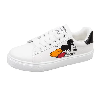 Disney beli ženski čevlji za pomlad novo stanovanje superge korejski divje Mickey Mouse študent odbor čevlji Mickey Mouse eno čevlji