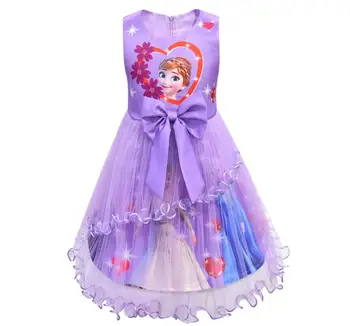 Disney Zamrznjene Dekleta Obleko Otroci Božič Halloween Party Obleke za Otroke Elsa Uspešnosti Kažejo Oblačila