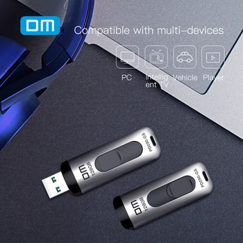 DM Usb flash drive PD090 USB3.0 Bliskovni pogon za visoke hitrosti 16GB 32GB 64GB 128GB 256GB Kovinski hitrosti zapisovanja od 10 MB,-60MB
