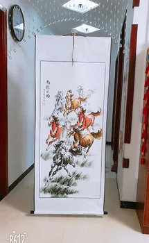 DOBRO - TOP zunanje poslovno darilo, Domov TRGOVINA STENSKE Dekorativne umetnosti Uspeh 8 teče konj FENG SHUI UMETNOST kitajski pleskarska dela