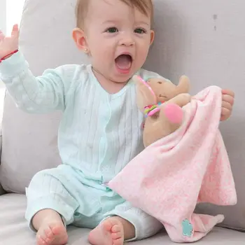 Dojenčki Pomiritev Brisačo Tolažnik Odejo Otrok Pomiritev Spanja Pomirjajo Plišastih Lutke F3ME