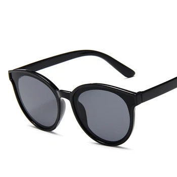 Dolgo Rejec sončna Očala Mačka Oči Otroci Dekle, Fant, Otroci sončna Očala PC Okvir Jasno Len UV400 Očala Očala Moda na Prostem