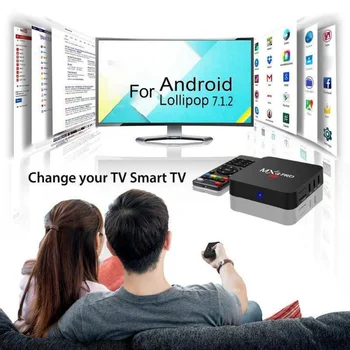 Domov 1+8GB HD HDMI WiFi Smart TV Box Set-Top Media Player 4K Ultra HD Dekodiranje za Android 7.1 OS