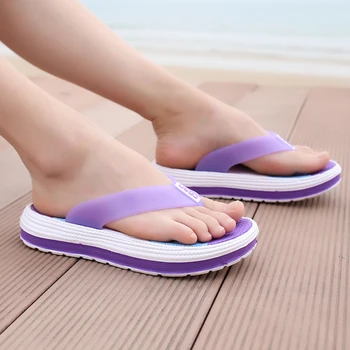 Dosreal Ženske Japonke Natikači Poletje Strani Sandali Ženska Priložnostne Platformo Flip Flops Na Prostem Počitnice Poceni Plaži Čevlji Velika