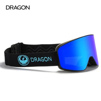Dragon Pozimi Snowboard Očala Anti Meglo Premaz sončna Očala UV400 Zaščito Optimizirana Leče Buljiti Design D292