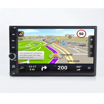 DSP 2 Din Auto Radio Android 10.0 Za Nissan/Xtrail/Tiida/Hyundai/KIA Univerzalni Avto Multimedijski Predvajalnik Videa, GPS USB DVR RAM 2GB