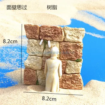 Duševno pesek v peskovniku igra z Sandplay psihološke izdelek razreda znak Pokesajo steno