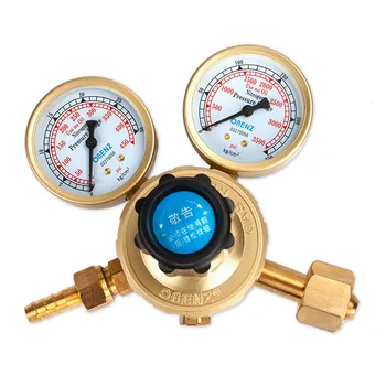 Dušik meter, redukcijskim ventilom, OBC-207 tlaka meter, čistega bakra, vrednotenje in manometer.