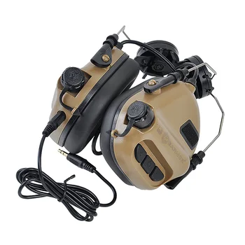 EARMOR Taktično Slušalke M31H Fit MTEK/PULX Čelada Hrupa Preklic Zaščite Sluha Slušalke za MTEK/PULX Čelada Železniškega Adapter