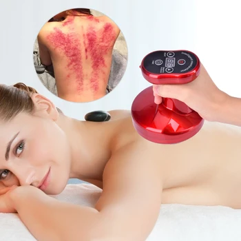 Električni Guasha Massager Ultrazvočno RF Strganje Telesa, Hujšanje Spodbujanje Acupoint Razstrupljanje Cupping Masaža celotnega Telesa Orodja
