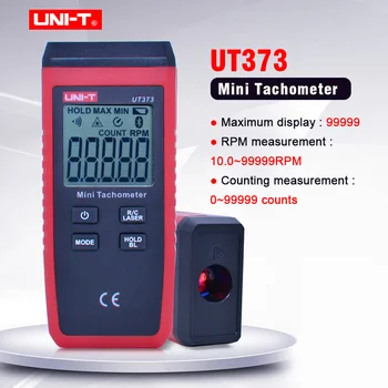 ENOTA Mini Tahometer UT373 Digitalni Laserski merilnik vrtljajev NonContact Tahometer Ukrep Range10-99999RPM števca prevožene Km/h, z Osvetlitvijo