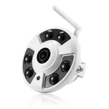 EVKVO Full HD 1080P WIFI IP Kamera Brezžična Zvočna CCTV Wi-Fi Cam Fisheye 180 / 360 Stopinj Panoramske Kamere Onvif TF Card Slot