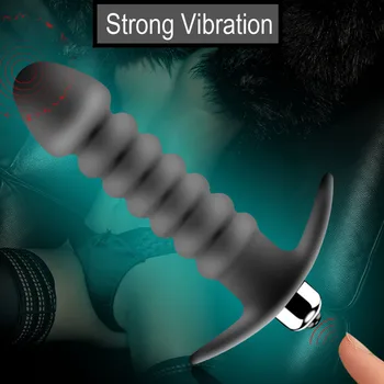 EXVOID Nit Vibrator Analne Kroglice G-spot Orgazem Dildo, Vibrator Prostate Massager Sex Igrače Za Ženske Silikonske Rit z vibriranjem Plug