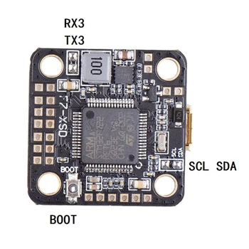 F7-XSD F7 Let Controller Board 2-6S Vgrajen OSD 5V/2A 9V/3A BEC za Mikro in Mini 130 mm 150 mm FPV Dirke Brnenje RC Modeli