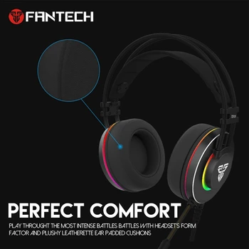 FANTECH RGB Slušalke Rack in HG23 Gaming Slušalke 7.1 Surround Slušalke z Mikrofonom za Igro Igralca