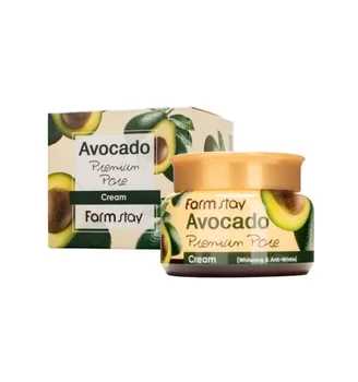Farmstay avokado premium por krema osvetlitev lifting krema za obraz z avokadom ekstrakta