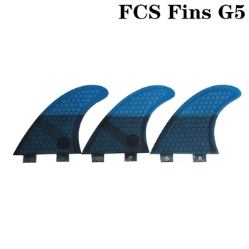 FCS G5 surf plavuti Brezplačna dostava surf Krovu Surf Plavuti Steklenih vlaken Desko plavuti fcs 1 M velikost thruster fin