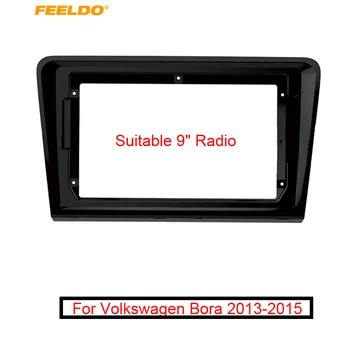 FEELDO Avto Uspela Radio Stereo Okvir Fascijo Za Volkswagen Bora 9
