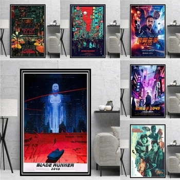 Film Blade Runner 2049 Plakatov in Fotografij Filmsko Platno Stensko Slikarstvo v slikah, Cuadros za Dnevna Soba Dekor quadro